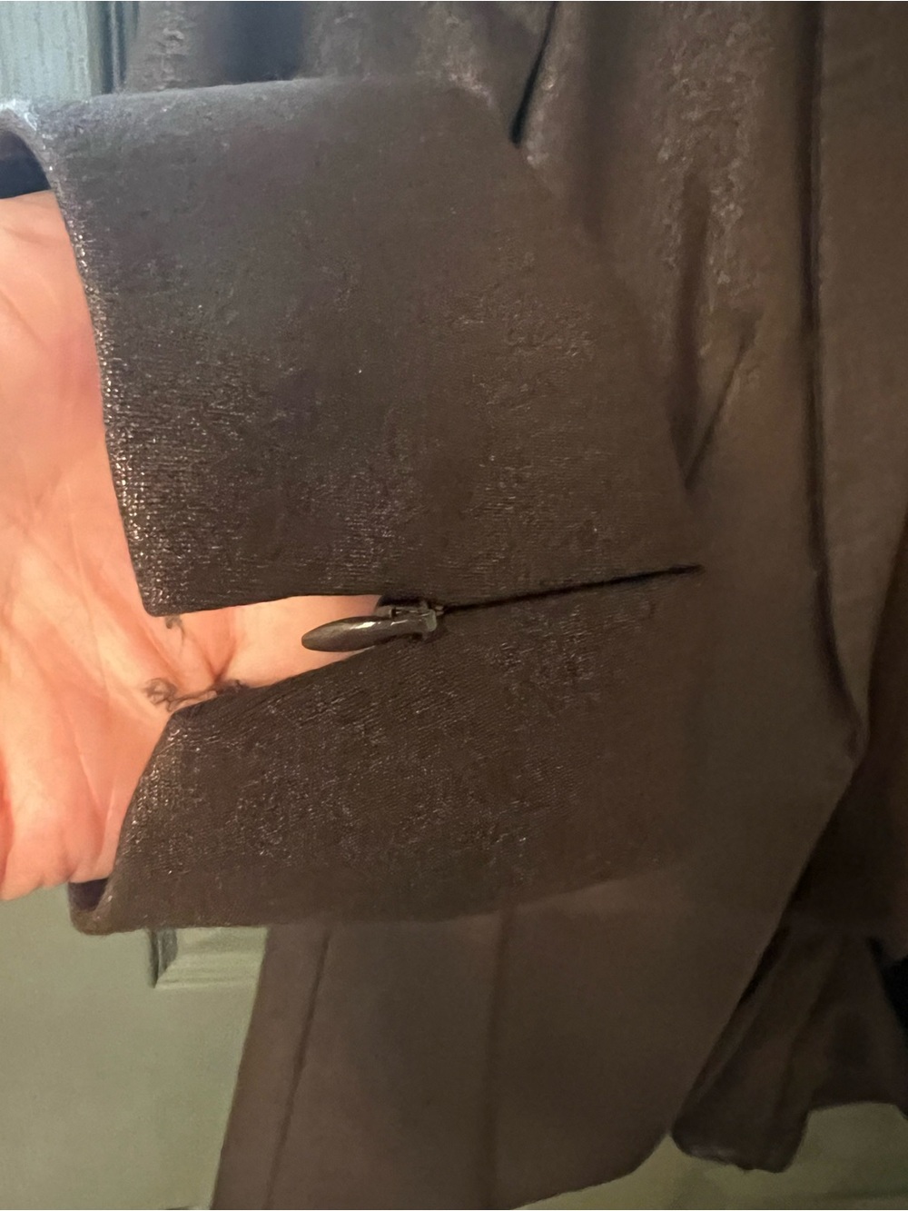 Express Metallic Brown Blazer Jacket - Picture 6 of 12